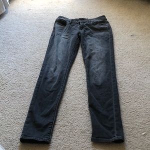 Lucky Brand black Sasha super skinny jeans